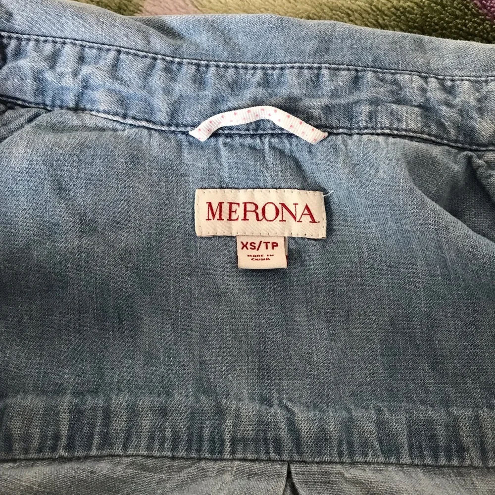Merona Denim Shirt Dress